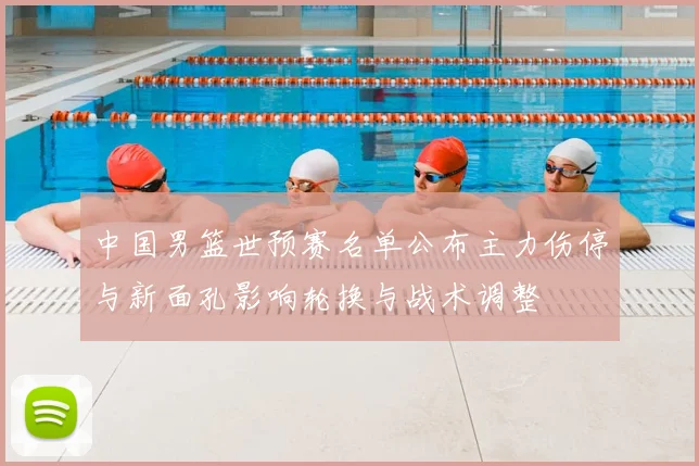 中国男篮世预赛名单公布主力伤停与新面孔影响轮换与战术调整