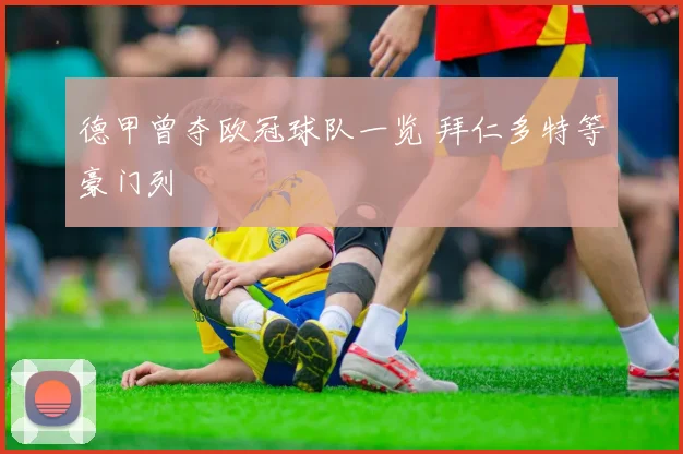 德甲曾夺欧冠球队一览 拜仁多特等豪门列