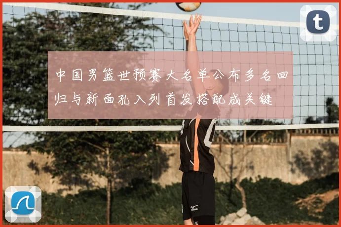 中国男篮世预赛大名单公布多名回归与新面孔入列首发搭配成关键